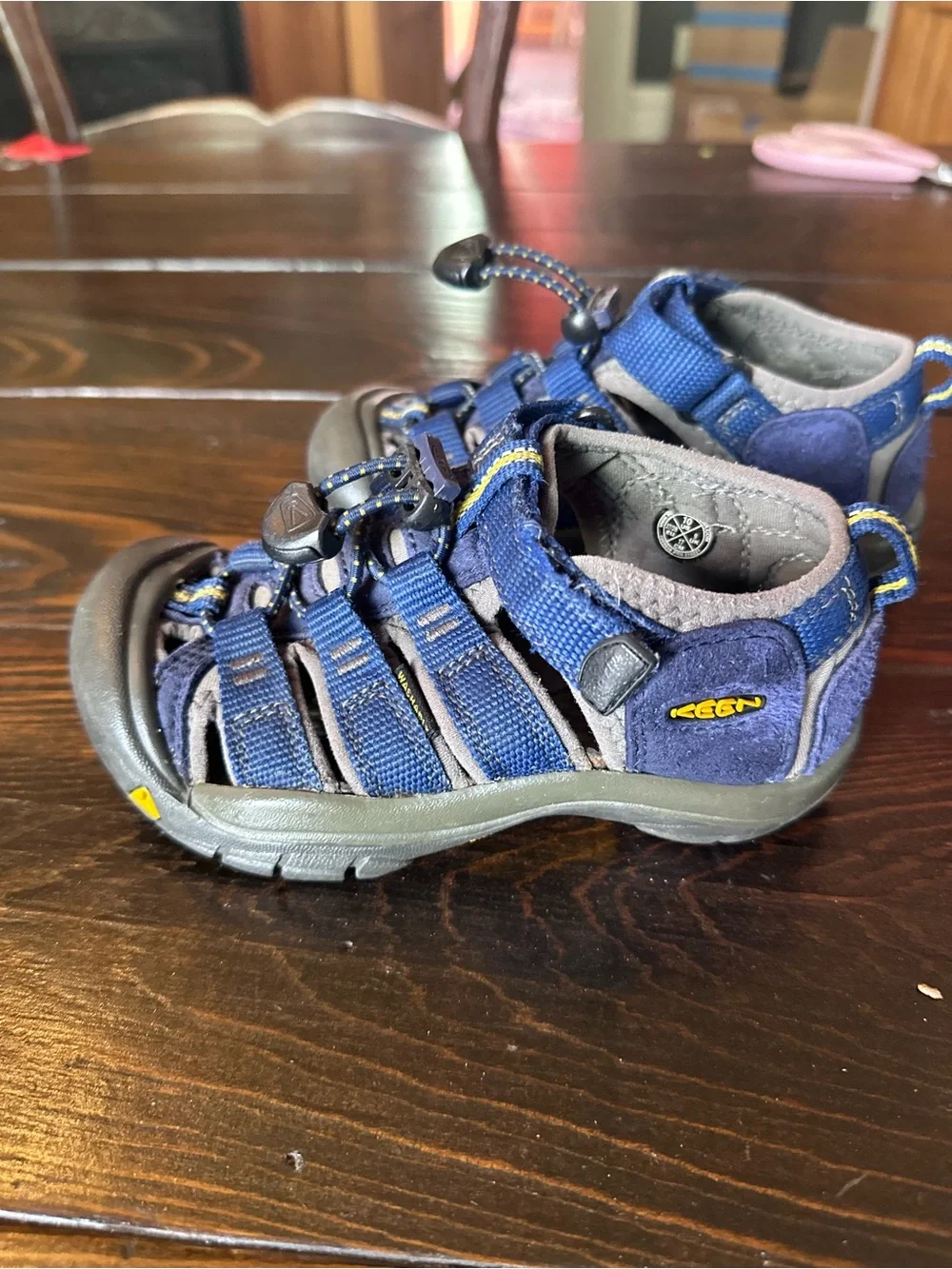 Keen Kids Navy and Gray Closed-Toe Sport Sandals